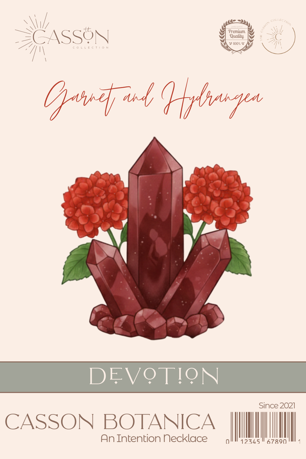 Garnet & Hydrangea